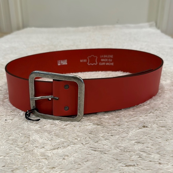 Le Phare Leather Belt - Picture 1 of 5